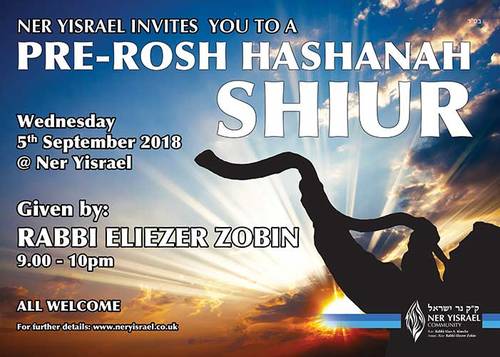 Banner Image for Pre-Rosh Hashanah Shiur